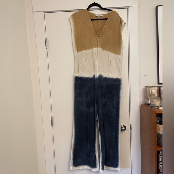 Sea NY Tandi Block Dye Jumpsuit Sz 10 - Picture 5 of 5